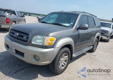 2004 Toyota Sequoia Sr5 V8 from USA, damaged, VIN 5TDZT34A24S230712